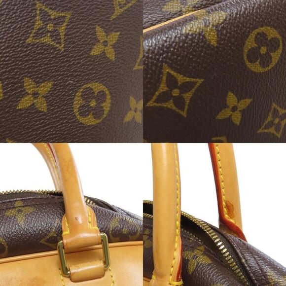 LOUIS VUITTON Brown Monogram Canvas Deauville Boston Bag - Picture 8 of 11